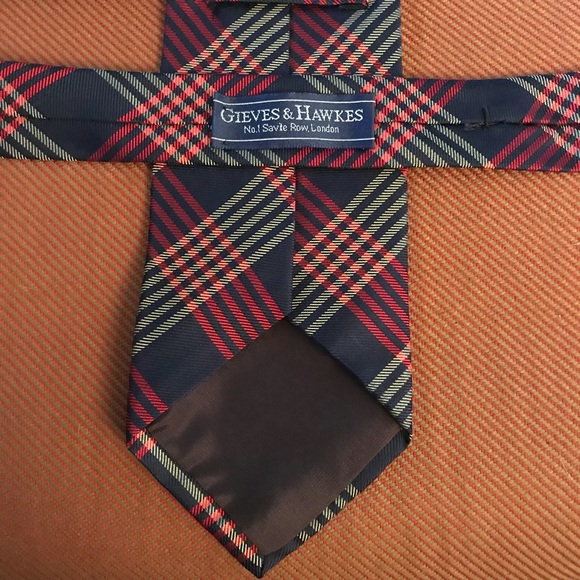 Gieves and Hawkes Tartan Tie - no. 1 Savile Row - Picture 1 of 2